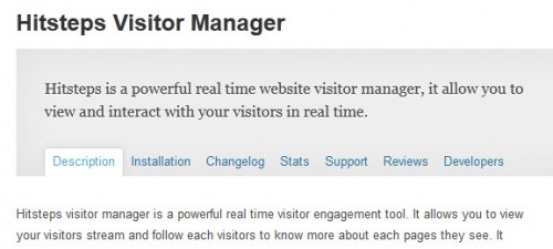 Hitsteps Visitor Manager