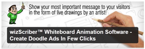 wizScriber Whiteboard Animation Software