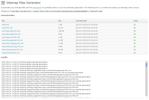 Sitemap Files Generator